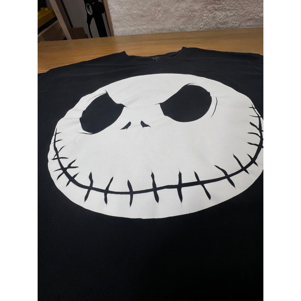 Tim Burtons The Nightmare Before Christmas‎ Jack Skellington Graphic T Shirt XL - Picture 5 of 7